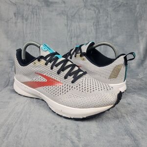 Brooks Revel 4 Gray/Red Road Running Shoes Men's Size 9
